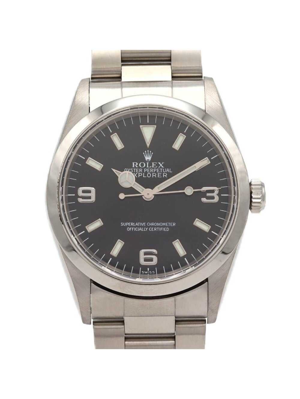 Rolex Explorer I SS Automatic Watch